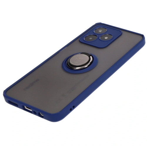Kup Bizon Case Hybrid Ring Realme C53 / C51 fumuriu cu un cadru bleumarin - BIZ3178 - {ean13} - Sklep Home Screen