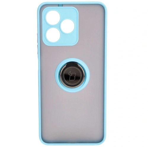Kup Bizon Case Hybrid Gyűrű Realme C53 / C51 füstös színben, világoskék kerettel - BIZ3179 - {ean13} - Sklep Home Screen