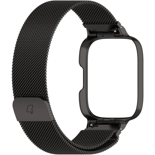 Kup Etui z paskiem Bizon Strap + Case Watch Chain do Xiaomi Redmi Watch 3 Active czarne - BIZ3180 - {ean13} - Sklep Home Screen