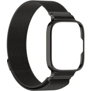 Buy Bizon Strap + Case Watch Chain Xiaomi Redmi Watch 3 Active black - BIZ3180 - {ean13} - Home Screen Store Europe