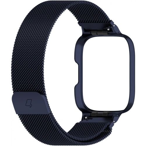 Kup Etui s páskem Bizon Strap + Case Watch Chain pro Xiaomi Redmi Watch 3 Active modré - BIZ3181 - {ean13} - Sklep Home Screen