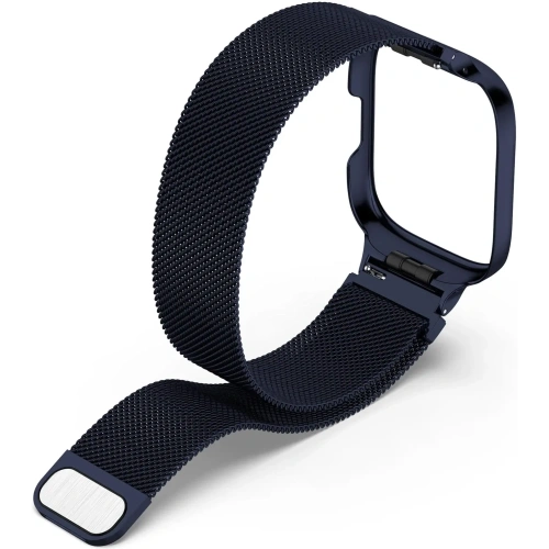Kup Etui s páskem Bizon Strap + Case Watch Chain pro Xiaomi Redmi Watch 3 Active modré - BIZ3181 - {ean13} - Sklep Home Screen