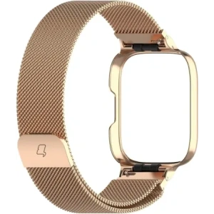 Buy Bizon Strap + Case Watch Chain Xiaomi Redmi Watch 3 Active rose gold - BIZ3182 - {ean13} - Home Screen Store Europe
