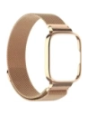 Kup Etui z paskiem Bizon Strap + Case Watch Chain do Xiaomi Redmi Watch 3 Active różowozłote - BIZ3182 - {ean13} - Sklep Home Screen