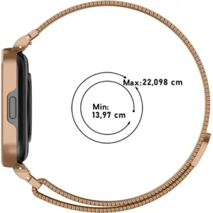 Buy Bizon Strap + Case Watch Chain Xiaomi Redmi Watch 3 Active rose gold - BIZ3182 - {ean13} - Home Screen Store Europe