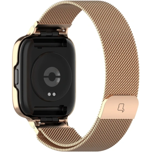 Kup Etui z paskiem Bizon Strap + Case Watch Chain do Xiaomi Redmi Watch 3 Active różowozłote - BIZ3182 - {ean13} - Sklep Home Screen