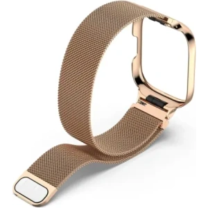 Buy Bizon Strap + Case Watch Chain Xiaomi Redmi Watch 3 Active rose gold - BIZ3182 - {ean13} - Home Screen Store Europe