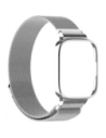 Kup Etui z paskiem Bizon Strap + Case Watch Chain do Xiaomi Redmi Watch 3 Active srebrne - BIZ3183 - {ean13} - Sklep Home Screen