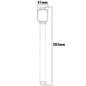 Buy Bizon Strap + Case Watch Chain Xiaomi Redmi Watch 3 Active silver - BIZ3183 - {ean13} - Home Screen Store Europe