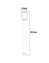 Kup Etui z paskiem Bizon Strap + Case Watch Chain do Xiaomi Redmi Watch 3 Active srebrne - BIZ3183 - {ean13} - Sklep Home Screen