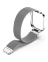 Kup Etui z paskiem Bizon Strap + Case Watch Chain do Xiaomi Redmi Watch 3 Active srebrne - BIZ3183 - {ean13} - Sklep Home Screen