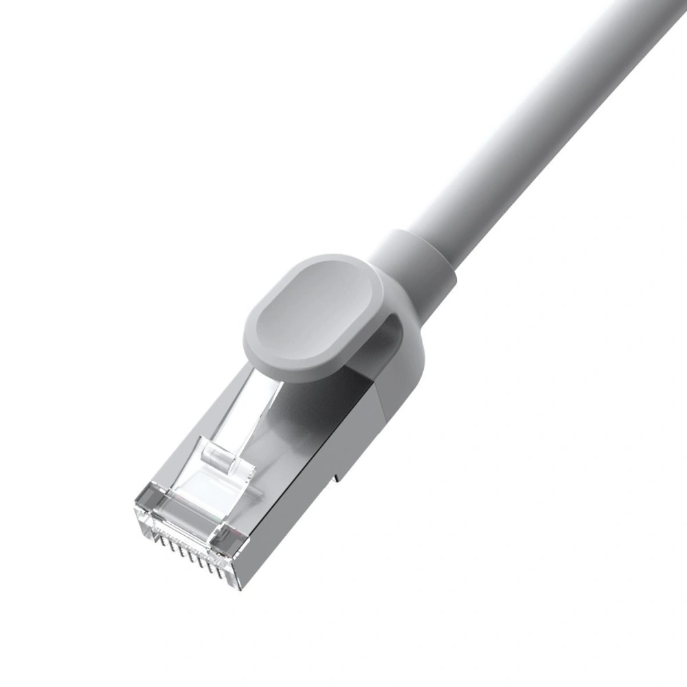 Kabel sieciowy Baseus High Speed, Ethernet RJ45, Gigabit, Cat.6, 1m (szary)