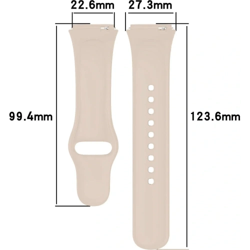 Kup Pasek Bizon Strap Watch Dots do Xiaomi Redmi Watch 3 Active béžový - BIZ3184 - {ean13} - Sklep Home Screen