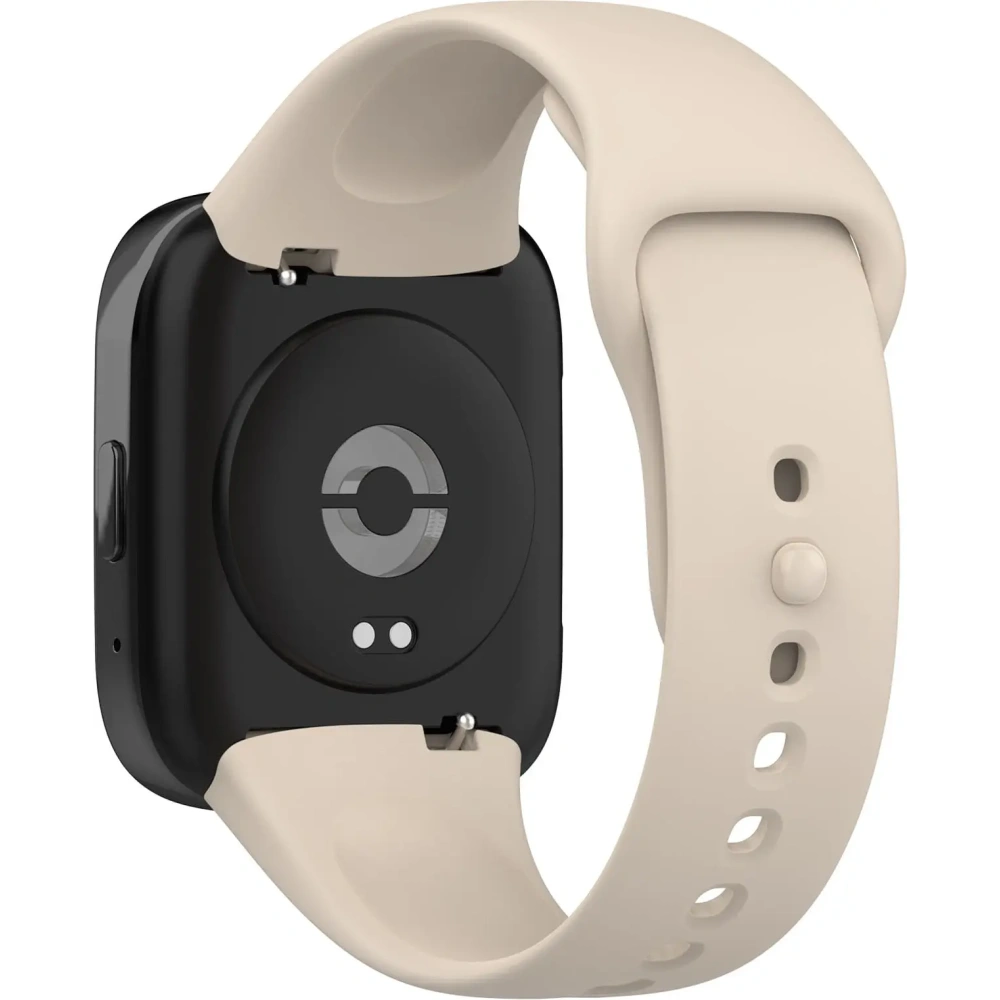 Pasek Bizon Strap Watch Dots do Xiaomi Redmi Watch 3 Active beżowy