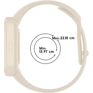 Buy Bizon Strap Watch Dots Xiaomi Redmi Watch 3 Active beige - BIZ3184 - {ean13} - Home Screen Store Europe