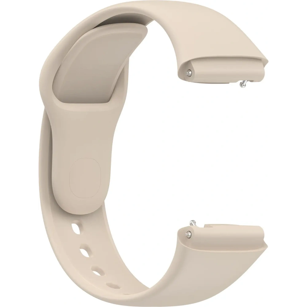 Pasek Bizon Strap Watch Dots do Xiaomi Redmi Watch 3 Active beżowy