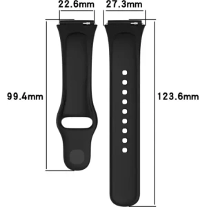 Buy Bizon Strap Watch Dots Xiaomi Redmi Watch 3 Active black - BIZ3185 - {ean13} - Home Screen Store Europe