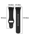 Kup Pasek Bizon Strap Watch Dots do Xiaomi Redmi Watch 3 Active černý - BIZ3185 - {ean13} - Sklep Home Screen