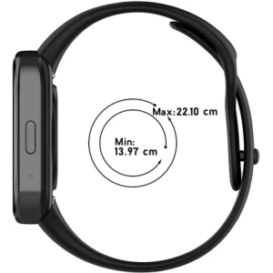 Buy Bizon Strap Watch Dots Xiaomi Redmi Watch 3 Active black - BIZ3185 - {ean13} - Home Screen Store Europe