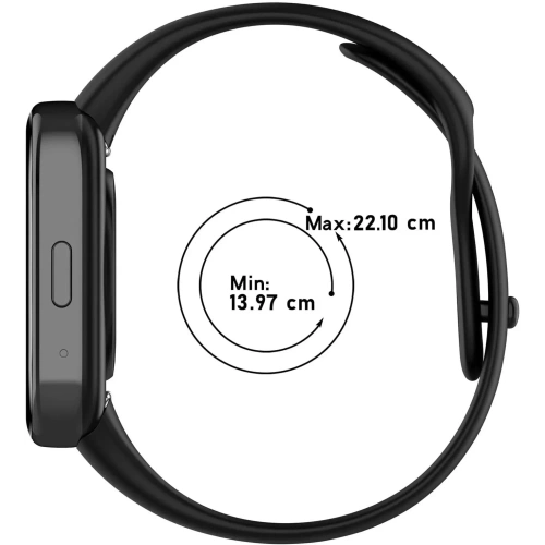 Kup Pasek Bizon Strap Watch Dots do Xiaomi Redmi Watch 3 Active černý - BIZ3185 - {ean13} - Sklep Home Screen
