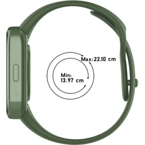 Buy Bizon Strap Watch Dots Xiaomi Redmi Watch 3 Active dark green - BIZ3186 - {ean13} - Home Screen Store Europe