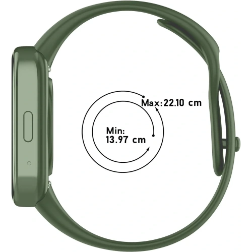 Kup Bizon Strap Watch Dots Xiaomi Redmi Watch 3 Active dunkelgrün - BIZ3186 - {ean13} - Sklep Home Screen