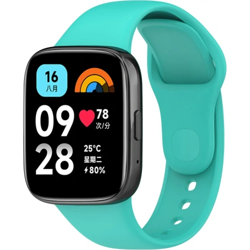 Kup Pasek Bizon Strap Watch Dots do Xiaomi Redmi Watch 3 Active ciemno-miętowy - BIZ3187 - {ean13} - Sklep Home Screen
