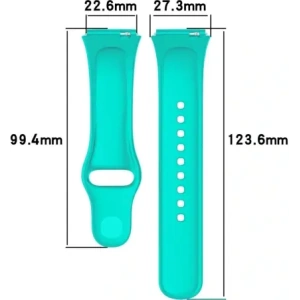 Buy Bizon Strap Watch Dots Xiaomi Redmi Watch 3 Active dark mint - BIZ3187 - {ean13} - Home Screen Store Europe