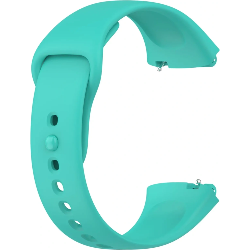 Pasek Bizon Strap Watch Dots do Xiaomi Redmi Watch 3 Active ciemno-miętowy