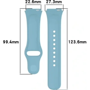 Kup Bizon Strap Watch Dots Xiaomi Redmi Watch 3 Active albastru - BIZ3188 - {ean13} - Sklep Home Screen