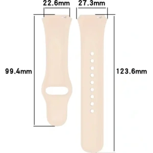 Buy Bizon Strap Watch Dots Xiaomi Redmi Watch 3 Active light rose - BIZ3189 - {ean13} - Home Screen Store Europe