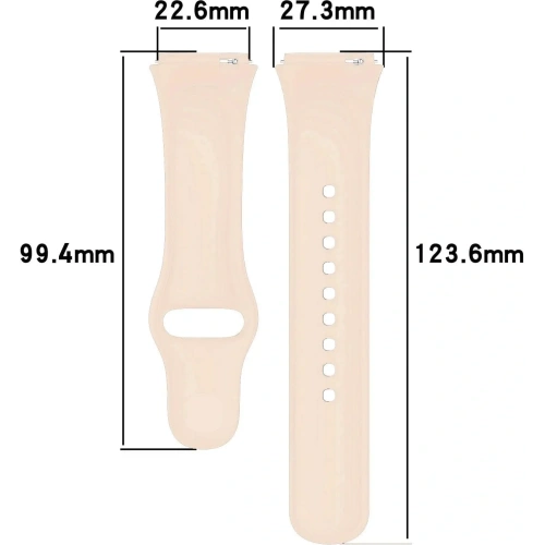 Buy Bizon Strap Watch Dots Xiaomi Redmi Watch 3 Active light rose - BIZ3189 - {ean13} - Home Screen Store Europe
