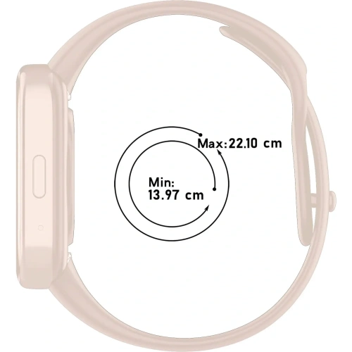 Kup Bizon Strap Watch Dots Xiaomi Redmi Watch 3 Active roz deschis - BIZ3189 - {ean13} - Sklep Home Screen