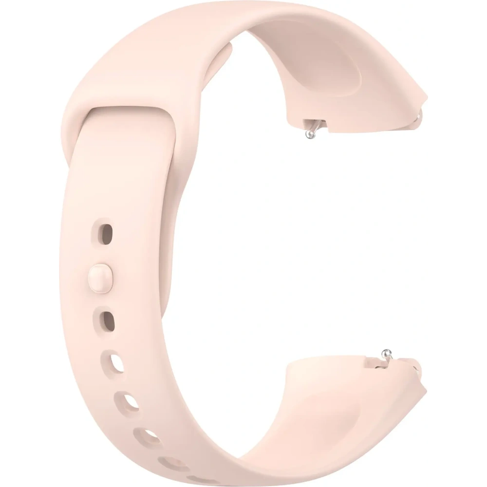 Pasek Bizon Strap Watch Dots do Xiaomi Redmi Watch 3 Active jasnoróżowy