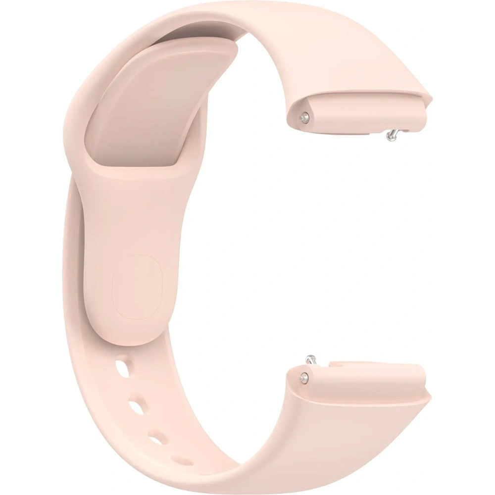 Pasek Bizon Strap Watch Dots do Xiaomi Redmi Watch 3 Active jasnoróżowy