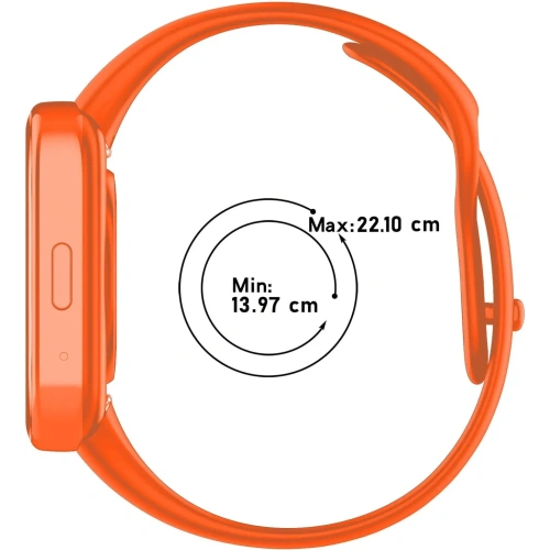 Kup Bizon Szíj Óra Dots Xiaomi Redmi Óra 3 Aktív narancssárga - BIZ3190 - {ean13} - Sklep Home Screen