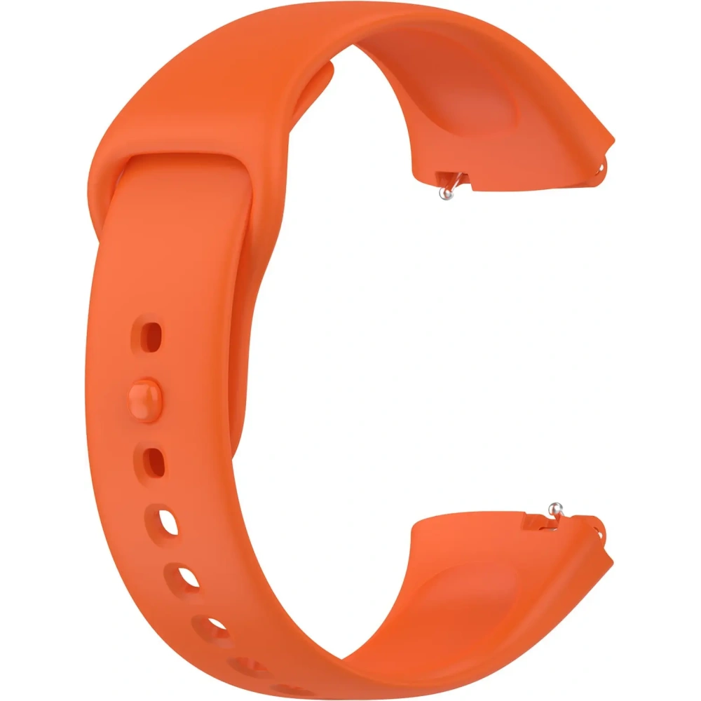 Pasek Bizon Strap Watch Dots do Xiaomi Redmi Watch 3 Active pomarańczowy