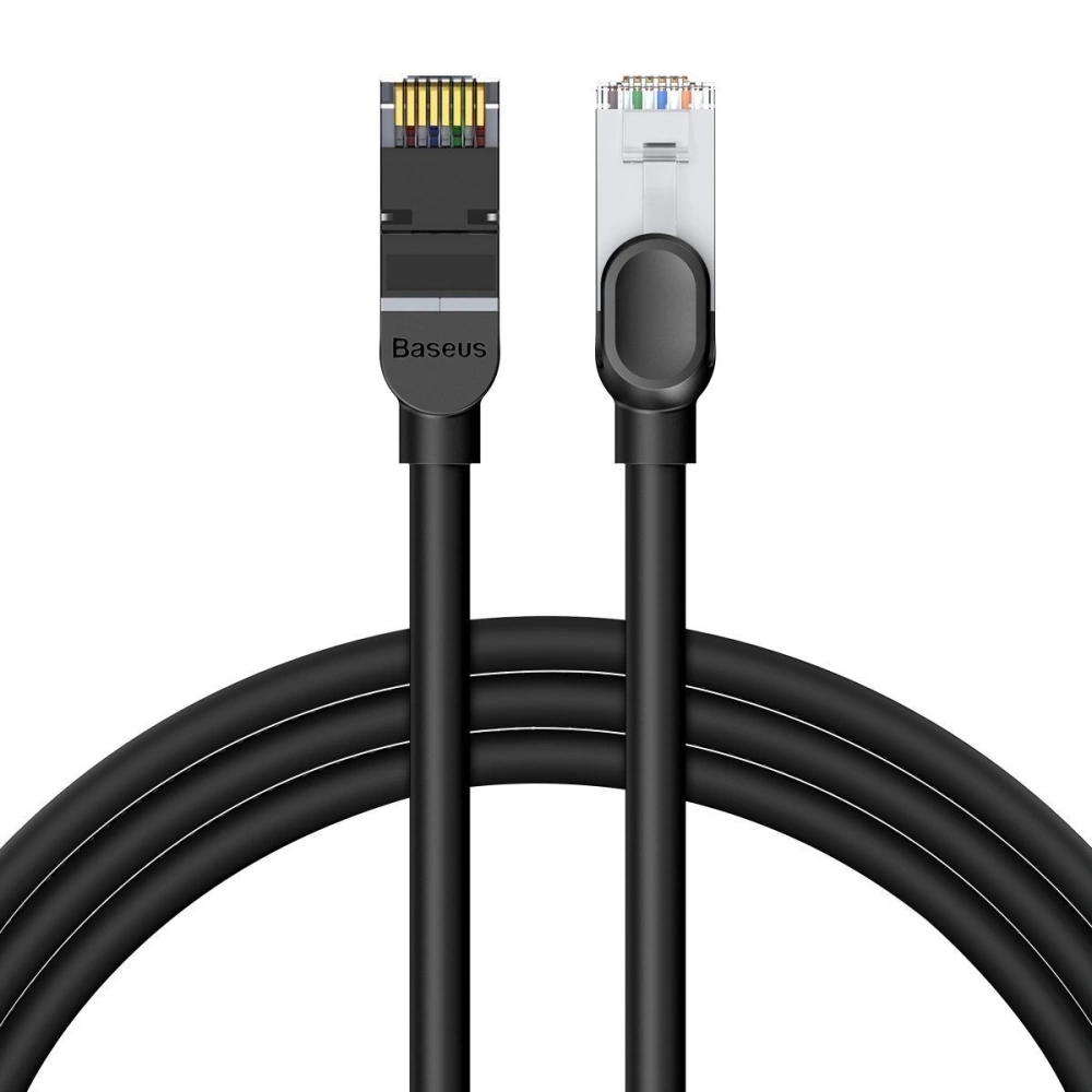 Kabel sieciowy Baseus High Speed, Ethernet RJ45, Gigabit, Cat.6, 3m (czarny)