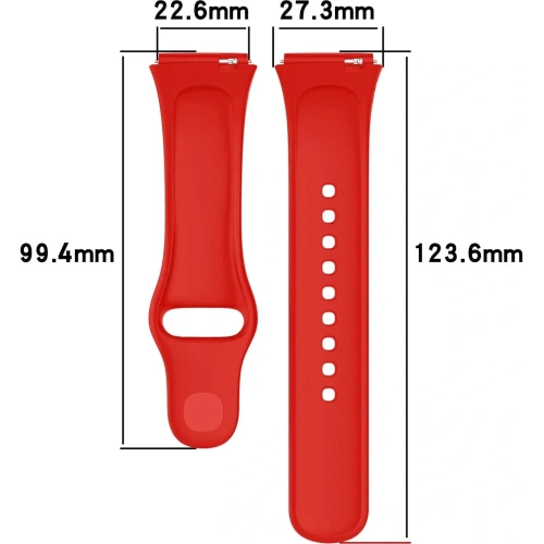 Kup Bizon Strap Watch Dots Xiaomi Redmi Watch 3 Active rot - BIZ3191 - {ean13} - Sklep Home Screen