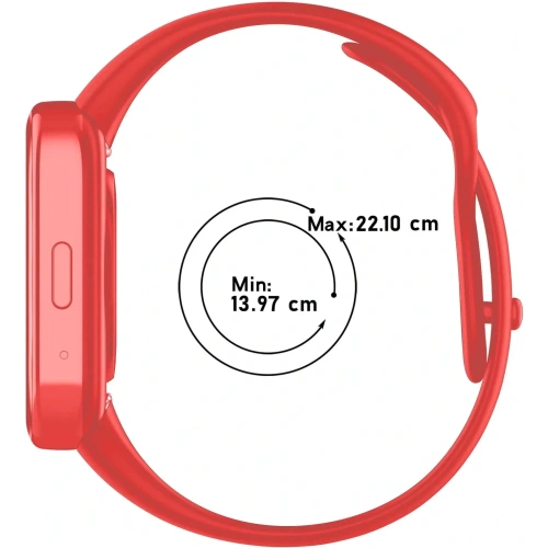 Kup Bizon Strap Watch Dots Xiaomi Redmi Watch 3 Active rot - BIZ3191 - {ean13} - Sklep Home Screen