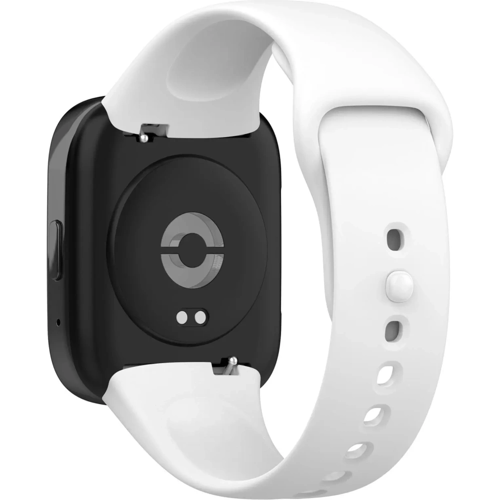 Pasek Bizon Strap Watch Dots do Xiaomi Redmi Watch 3 Active biały