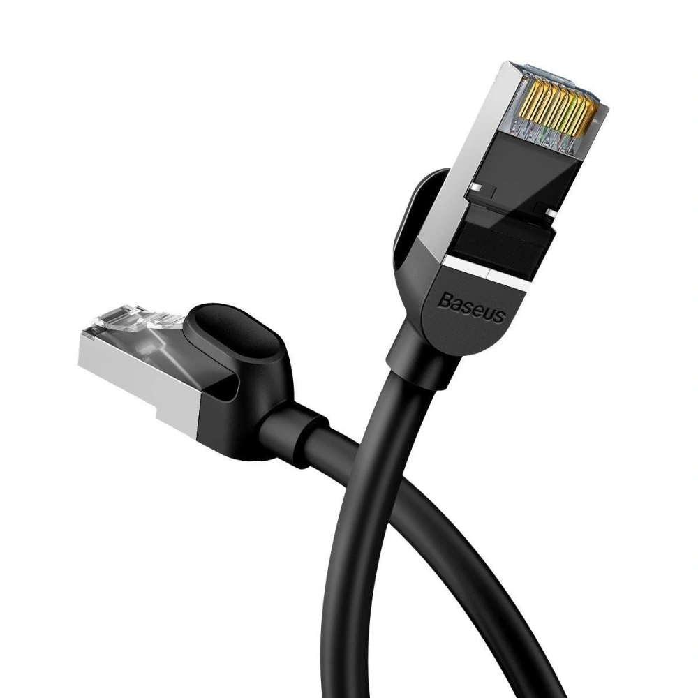 Kabel sieciowy Baseus High Speed, Ethernet RJ45, Gigabit, Cat.6, 3m (czarny)
