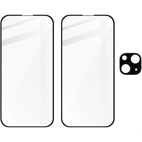 Kup BIZON Edge 2x sticlă pentru ecran + sticlă pentru cameră Apple iPhone 15 - BIZ3194 - {ean13} - Sklep Home Screen