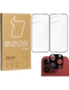 Kup BIZON Edge 2x sticlă pentru ecran + sticlă pentru cameră Apple iPhone 15 Pro - BIZ3196 - {ean13} - Sklep Home Screen