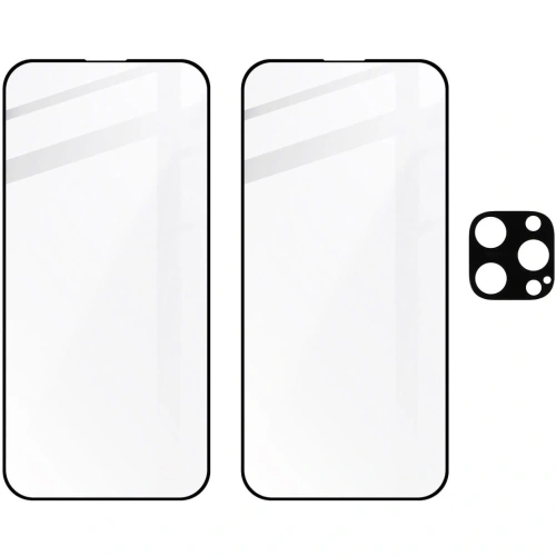 Kup BIZON Edge 2x Bildschirmglas + Kameraglas Apple iPhone 15 Pro Max - BIZ3197 - {ean13} - Sklep Home Screen