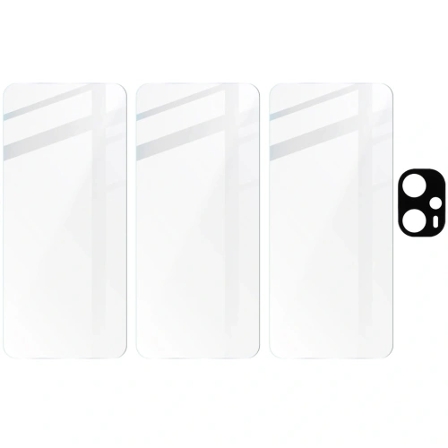 Buy BIZON Clear 3x screen glass + camera glass Xiaomi Poco F5 - BIZ3198 - {ean13} - Home Screen Store Europe