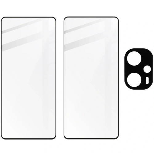 Buy BIZON Edge Pack 2x screen glass + camera glass Xiaomi Poco F5 - BIZ3199 - {ean13} - Home Screen Store Europe