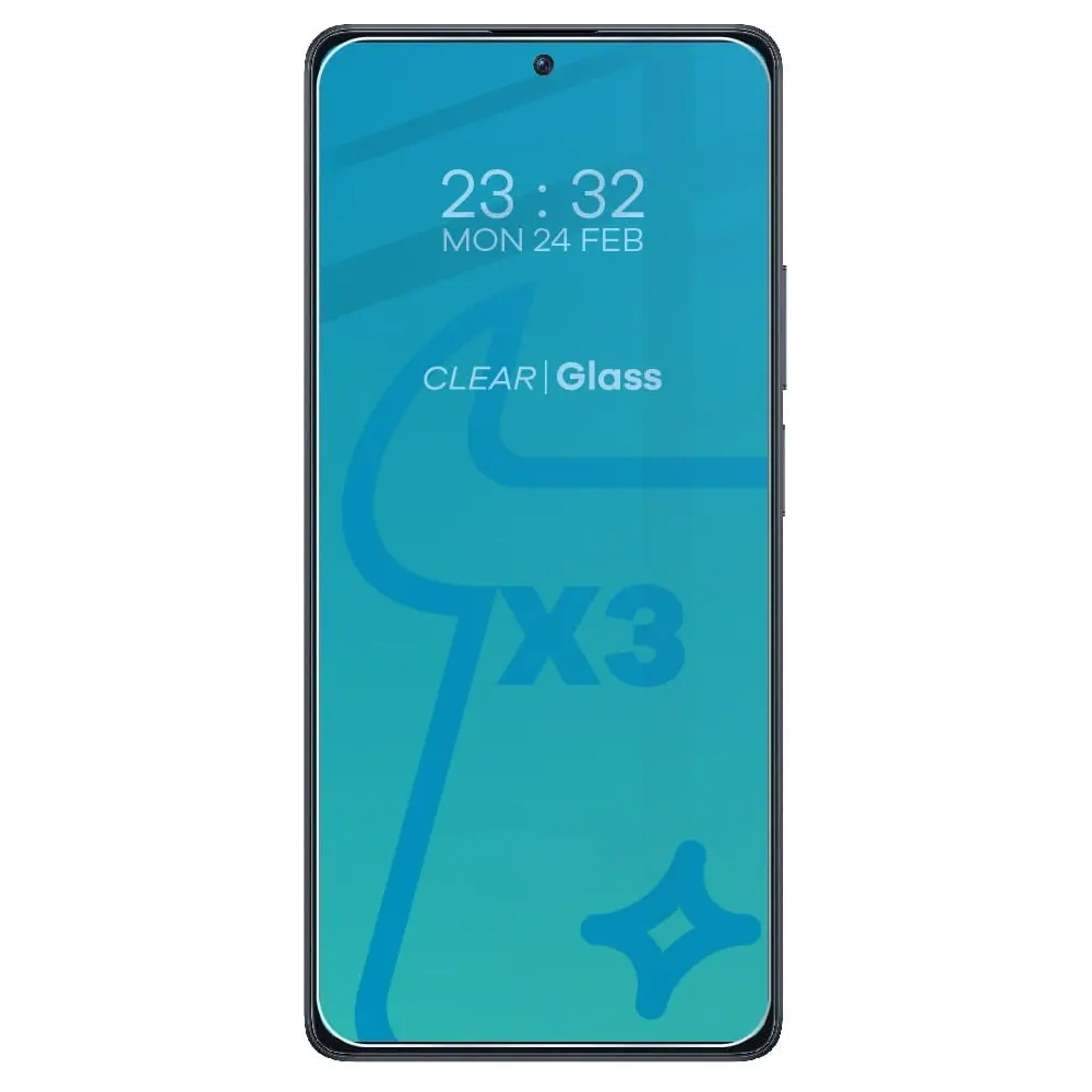 3x Szkło na ekran + szkło na aparat BIZON Clear do Xiaomi Poco F5 Pro