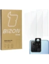 BIZON Clear 3x screen glass + camera glass Redmi Note 12S