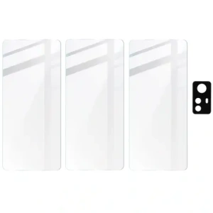 Kup BIZON Clear 3x kijelző üveg + kamera üveg Redmi Note 12S-hez - BIZ3202 - {ean13} - Sklep Home Screen